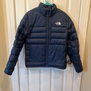 The North Face Men's Puffer Jacket - Navy Blue